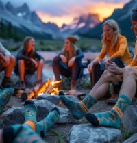 Les meilleures chaussettes antidérapantes pour les activités en plein air