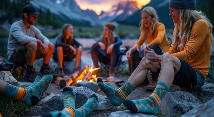 Les meilleures chaussettes antidérapantes pour les activités en plein air