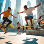 découvrez les meilleures destinations pour explorer la glisse urbaine lors de vos voyages. skate, roller ou trottinette : nos conseils pour allier passion et découverte dans des villes incontournables !