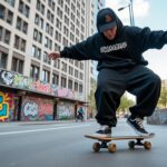 découvrez le retour tendance du look baggy dans la mode de la glisse urbaine, alliant confort et style décontracté pour vos aventures en ville.