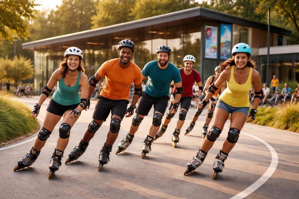 découvrez des solutions adaptées pour pratiquer le roller en équipe, conçues spécialement pour les entreprises sportives et les clubs associatifs, afin de favoriser la cohésion et la performance.